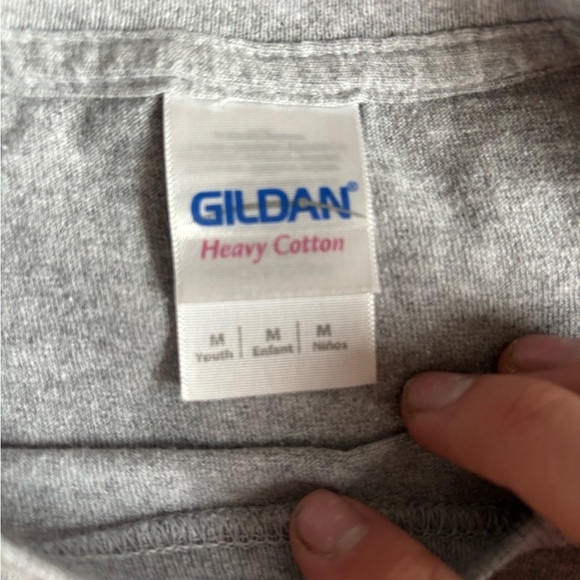 Mission Beach California Surf Shop Graphic Tee Gildan M Youth Cotton NWOT Gray - Picture 6 of 9